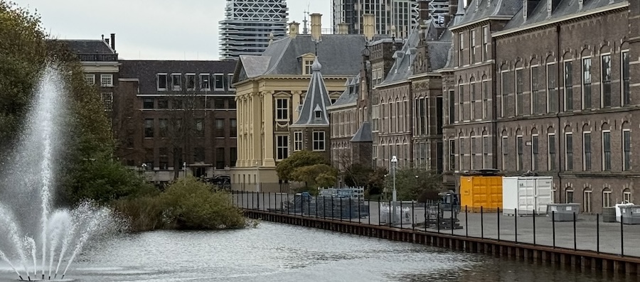 Hofvijver Den Haag Circulaire damwandconstructie