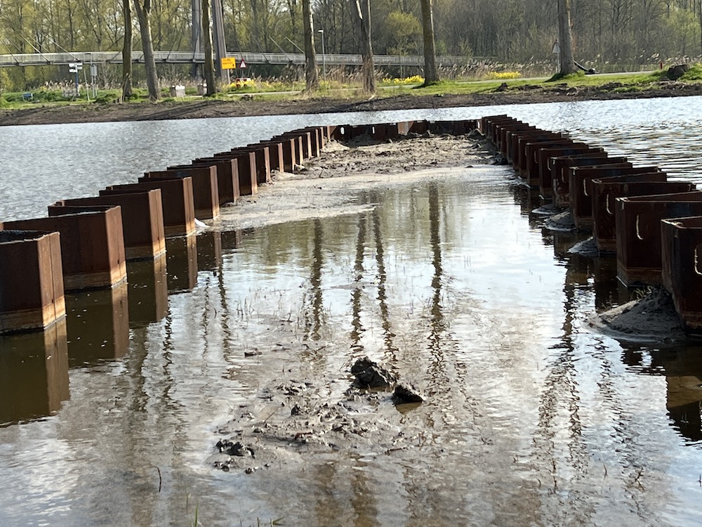 jachthaven Nobelhorst stalen damwanden Gooimeer